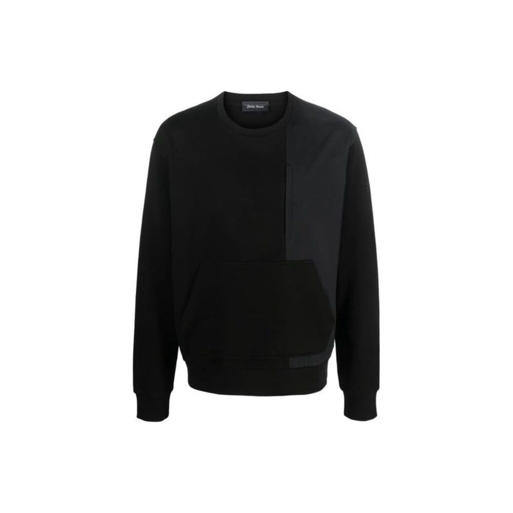 Herno Black Cotton Men's Sweatshirt